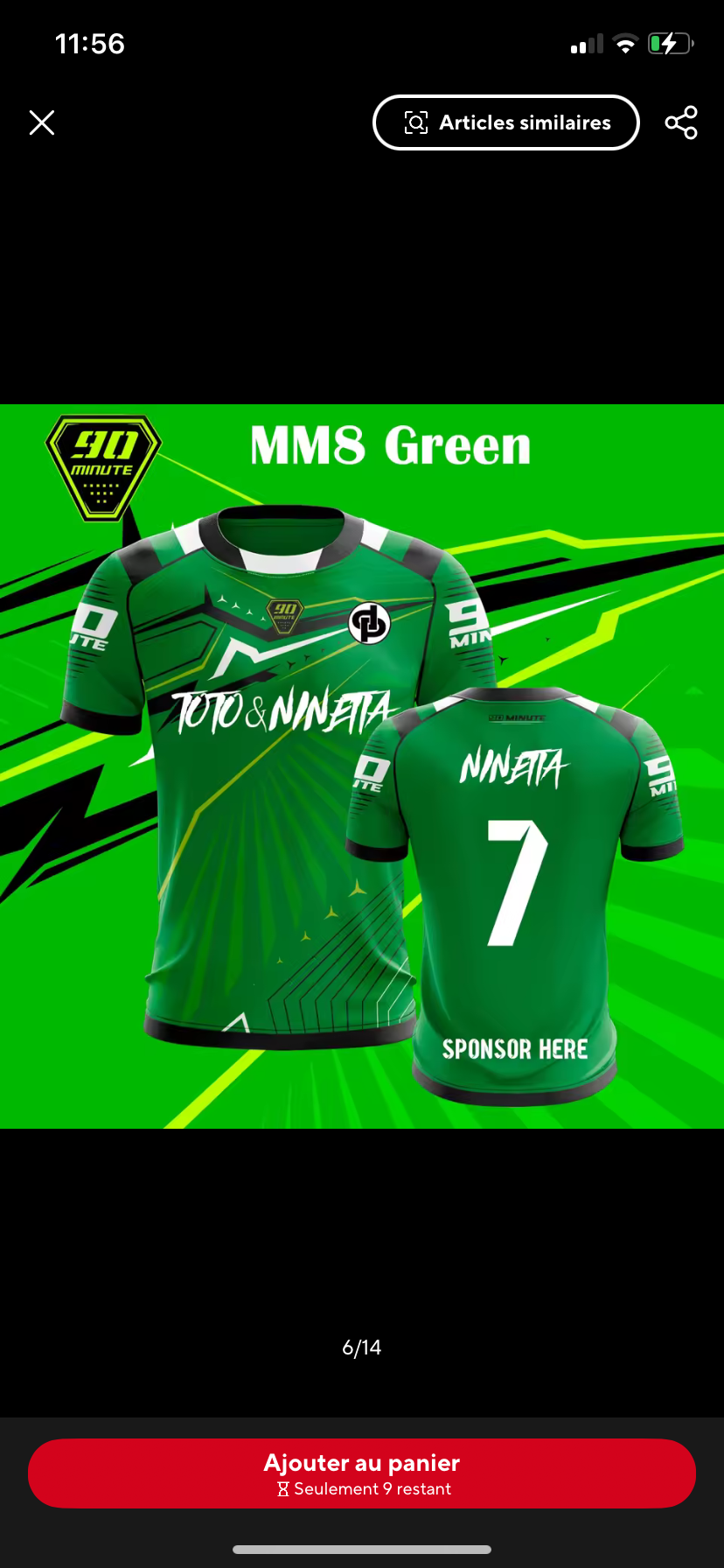 T-shirt Toto et ninetta