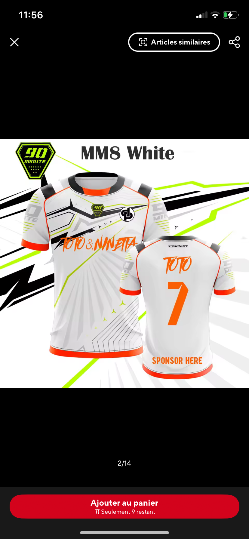 T-shirt Toto et ninetta