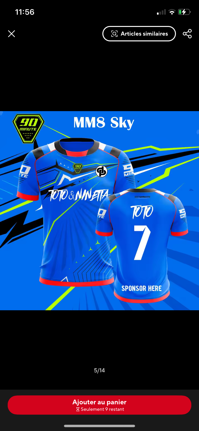 T-shirt Toto et ninetta