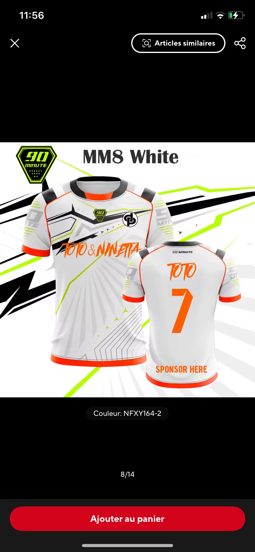 T-shirt Toto et ninetta