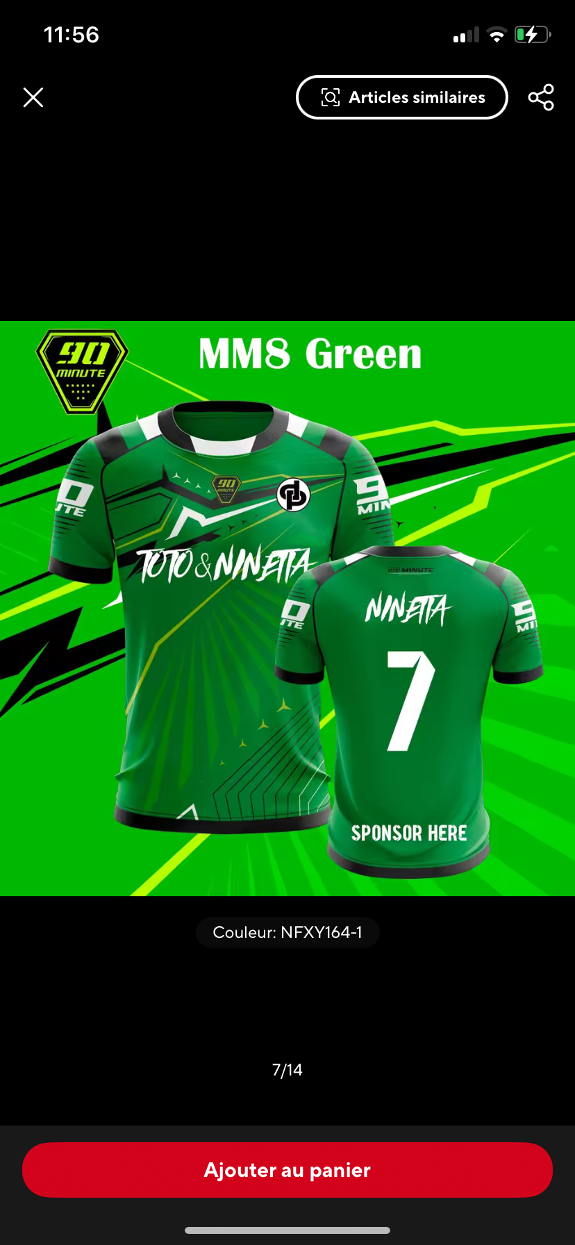 T-shirt Toto et ninetta