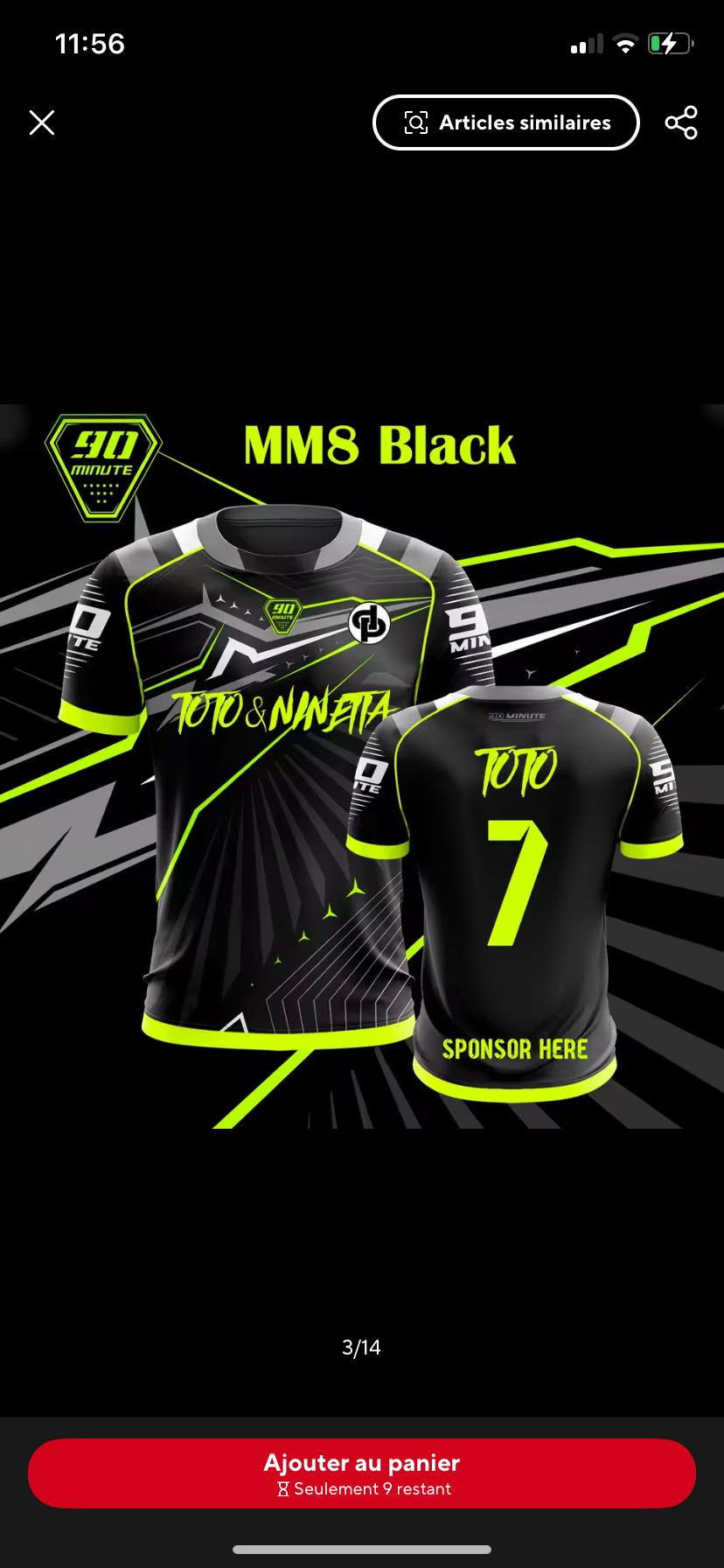 T-shirt Toto et ninetta