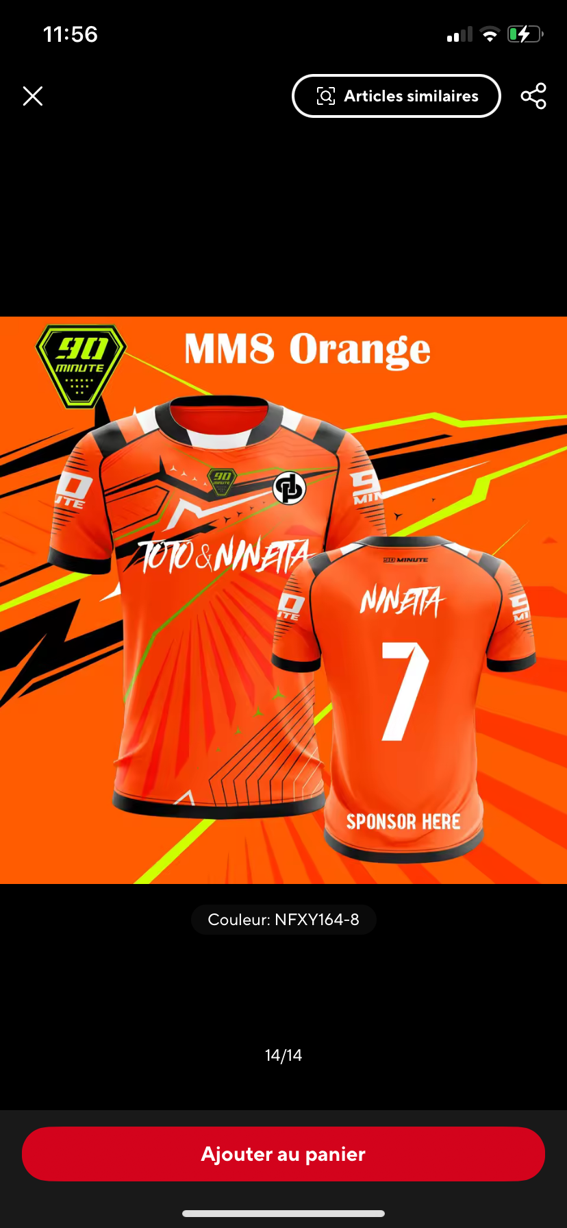 T-shirt Toto et ninetta