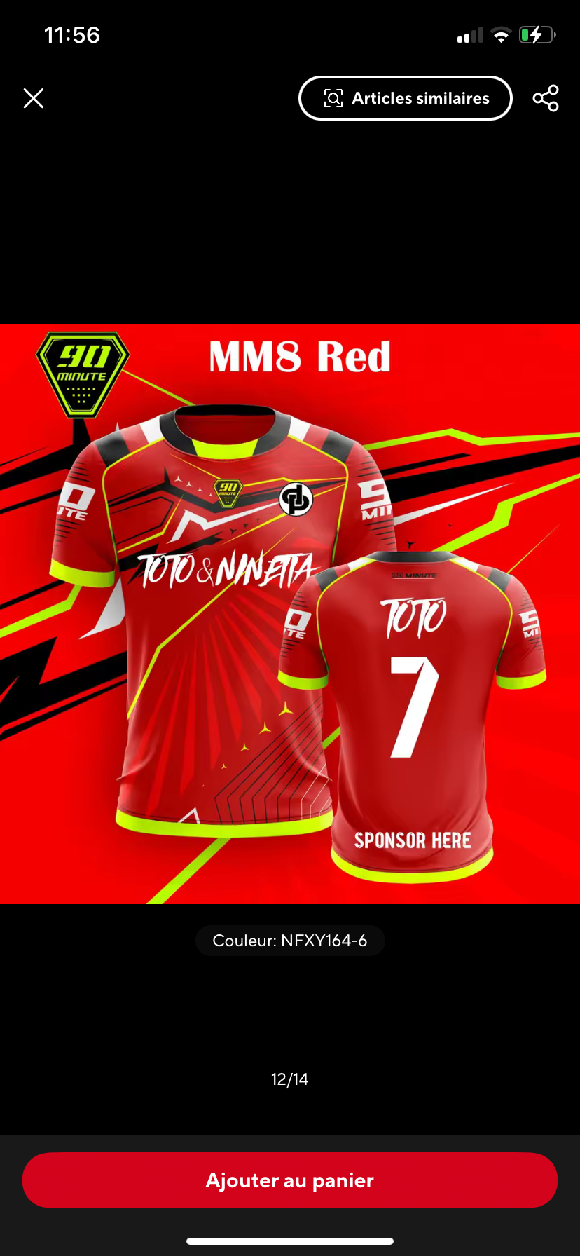 T-shirt Toto et ninetta